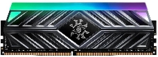 Память Adata 8GB DDR4 3200MHz XPG SPECTRIX D41 RGB Grey Gaming Memory AX4U32008G16A-ST41 Non-ECC, CL16, 1.35V, Heat Shield, RTL
