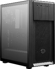 Корпус без блока питания Cooler Master Elite 500, 2xUSB3.2, 1x120Fan, w/o PSU, Black, w/o ODD, Window TG left panel, ATX