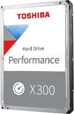 Жесткий диск TOSHIBA HDWR31GUZSVA/HDETX10ZPA51 X300 BULK High-Performance 16ТБ 3,5 7200RPM 256MB SATA-III