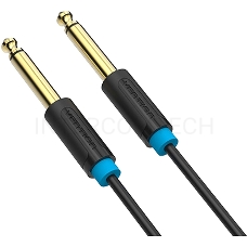 Кабель Vention аудио Jack 6,35 mm M/6.35 M - 1 м BAABF