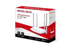 Беспроводный маршрутизатор Mercusys MW325R, 300Мбит/с,  4 порта 100 Мбит/с, 4 фиксированных антенны