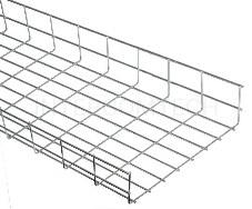 Лоток проволочный 100х60 L3000 сталь 4мм оцинк. ИЭК CLWG10-060-100-3