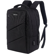 Рюкзак CANYON BPE-5, Laptop backpack for 15.6 inch, Product spec/size(mm): 400MM x300MM x 120MM(+60MM),Black, EXTERIOR materials:100% Polyester, Inner materials:100% Polyestermax weight (KGS): 12kgs