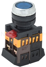 Кнопка ABLFS-22 син. 1з+1р ИЭК BBT30-ABLFS-K07