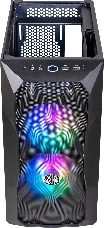 Корпус Cooler Master MasterCase TD300 Mesh, USB3.0x2, 2x120ARGBFans, Black, mATX, w/o PSU