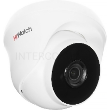 Камера видеонаблюдения Hikvision HiWatch DS-T233 6-6мм HD-TVI цветная корп.:белый