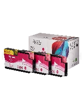 Набор струйных картриджей Sakura CZ135A (№711 Magenta 3-pack) для HP, пурпурный, 26 мл.
