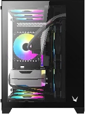 Корпус Formula Crystal Z5 черный без БП mATX 1x120mm 2xUSB2.0 1xUSB3.0 audio bott PSU