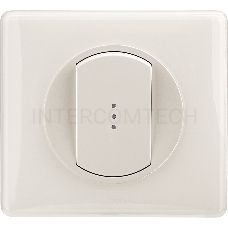 Рамка Legrand 066631 - Программа Celiane - 1 пост - Белый глянец
