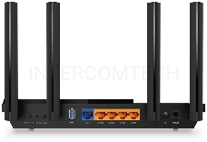 Роутер беспроводной TP-Link Archer AX55 AX3000 10/100/1000BASE-TX черный