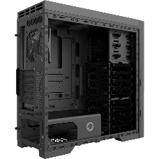 Компьютерный корпус ATX, без блока питания/ Gamemax Silent Max ATX case, black, w/o PSU, w/2xUSB3.0+2xUSB2.0, w/2x12cm top fans (GMX-WFBK), w/2x12cm front fans (GMX-WFBK), w/1x12cm rear fan (GMX