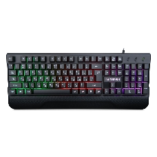 Клавиатура Гарнизон GK-350L, подсветка  USB, кабель 1.5м