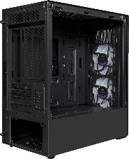 Корпус Cooler Master MasterCase TD300 Mesh, USB3.0x2, 2x120ARGBFans, Black, mATX, w/o PSU