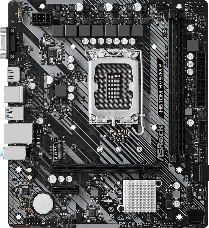 Материнская плата Asrock H610M-HVS/M.2 R2.0 Soc-1700 Intel H610 2xDDR4 mATX AC`97 8ch(7.1) GbLAN+VGA+HDMI