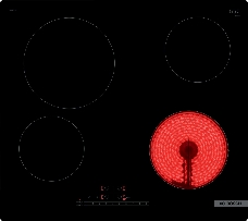 Электрическая варочная поверхность Bosch, Serie 6, стеклокерамика, черная, ширина 60 см