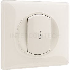 Рамка Legrand 066631 - Программа Celiane - 1 пост - Белый глянец
