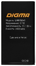 Мобильный телефон Digma LINX B241 32Mb черный моноблок 2.44 240x320 0.08Mpix GSM900/1800