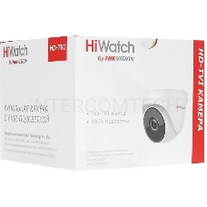 Камера видеонаблюдения Hikvision HiWatch DS-T233 6-6мм HD-TVI цветная корп.:белый