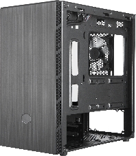 Корпус Cooler Master MasterBox MB400L w/o ODD TG MCB-B400L-KGNN-S00 mATX, Brushed Front Panel, Mesh Intakes, Tempered Glass side panel