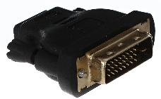 Переходник Aopen HDMI 19F to DVI-D 25M позолоченные контакты <ACA312>