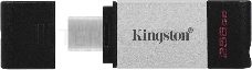 Флеш Диск Kingston 256Gb DataTraveler 80 DT80/256GB USB3.0 черный