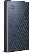 Внешний жёсткий диск WD My Passport Ultra WDBC3C0020BBL-WESN 2TB 2,5 USB 3.1/USB-C blue (E1B)