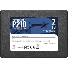 Накопитель SSD Patriot P210 2TB, SATA 2.5, P210S2TB25, 520/430, RET