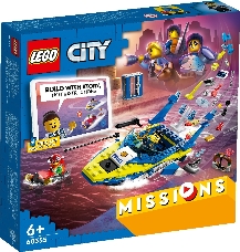 Конструктор Lego City Missions Water Police Detective Missions пластик (60355)