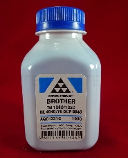 Тонер Brother TN 130C/135C HL 4040/50/70/DCP 9040 cyan (фл.100г.) AQC, фас.Россия