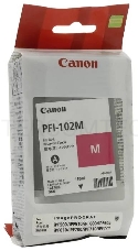 Картридж струйный Canon PFI-102M (0897B001) пурпурный, 130 мл., для imagePROGRAF iPF605, iPF610., iPF650, iPF655, iPF710, iPF755, LP17, iPF510