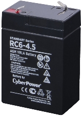 Батарея SS CyberPower Standart series RC 6-4.5 / 6V 4.5 Ah