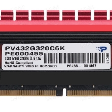 Модуль памяти Patriot DIMM DDR4 32GB Memory Viper 4 Series  (2 x 16GB) 3200MHz (PC4-25600) Dual Module Kit