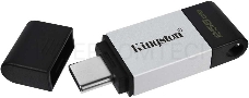 Флеш Диск Kingston 256Gb DataTraveler 80 DT80/256GB USB3.0 черный