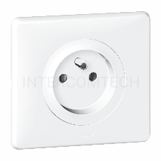 Рамка Legrand 066631 - Программа Celiane - 1 пост - Белый глянец