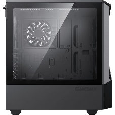 Компьютерный корпус, без блока питания ATX Gamemax Contac COC BG ATX case, black/grey, w/o PSU