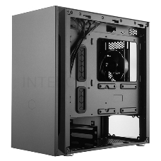 Корпус без БП Cooler Master Silencio S400, USB3.0x2, 1xSD card reader, 2x120 Fan, TG Side Panel, mATX, w/o PSU