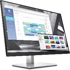 Монитор HP E27q G4 QHD Monitor (1FH52AA) черный {IPS 2560x1440 75Hz 5ms 250cd 1000:1 8bit USB VESA}[9VG82AA]