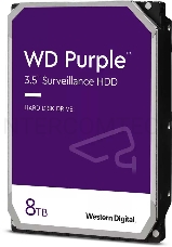 Жесткий диск Western Digital SATA 8TB 6GB/S 128MB PURPLE WD84PURZ WDC