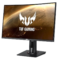 Монитор LCD 27 ASUS VG27VQ игровой монитор 27 для киберспорта, Full HD (1920х1080), до 144 Гц, DVI, DisplayPort, HDMI, подсветка Aura, адаптивная синхронизация FreeSync