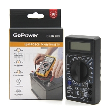 Мультиметр GoPower DigiM 200 (1/100)