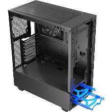 Компьютерный корпус, без блока питания ATX Gamemax Contac COC BG ATX case, black/grey, w/o PSU