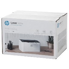 Принтер лазерный HP Laser 107w, (4ZB78A),/A4, 20 стр./ мин, 64 Мб, USB, Wi-Fi/