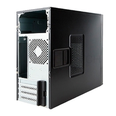 Корпус MidiTower InWin EFS-052BL  RB-S500HQ70 H U3*2 A + Screwless  6111207