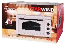 Мини-печь Starwind SMO2026 36л. 1300Вт бежевый