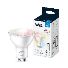 Лампа светодиодная WiZ Wi-Fi BLE 50W GU10 922-65RGB1PF/6