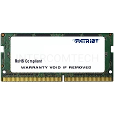 Модуль памяти Patriot SO-DIMM DDR4 4Гб 2400 PSD44G240082S  Ret