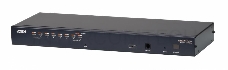 8-портовый КВМ-коммутатор высокой плотности с кабелем Cat 5 8 Port Cat 5 High Density KVM SW W/POWER