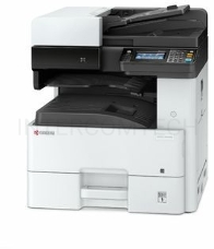 МФУ Kyocera Ecosys M4125idn (1102P23NL0), лазерный принтер/сканер/копир A3, 25 (12 A3) стр/мин, 1200x1200 dpi, 1024 Мб, RADF50, дуплекс, подача: 600 лист., вывод: 300 лист., Post Script, Ethernet, USB, картридер, цветной ЖК-дисплей (Старт.к-ж 3000 стр., m