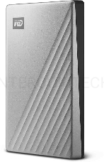 Внешний жёсткий диск WD My Passport Ultra (Metal Edition) WDBC3C0020BSL-WESN 2TB 2,5 USB 3.1/USB-C silver (E1B)