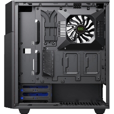 Компьютерный корпус, без блока питания ATX Gamemax Contac COC BG ATX case, black/grey, w/o PSU